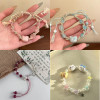 High-end design beaded bracelets, light luxury niche bracelets for women, versatile temperament, internet celebrity bracelets and jewelry wholesale