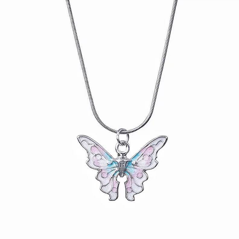 Symphony Butterfly Necklace National Style Fantasy Wonderland Floating Symphony Butterfly Necklace National Style Fantasy Wonderland Floating Butterfly