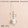 New creative three-dimensional kitten mobile phone rope pendant keychain jewelry men's and women's bags mobile phone accessories materials wholesale