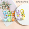 DIY creative handmade beaded fur balls, simple and versatile bag accessories, spring buckle jewelry, decorative pendants, pendant accessories