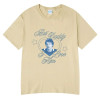 European code cotton [Cross-border European code] Retro fashion T-shirt fierce competition Ilya Rozanov but dad me