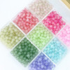 Glass beads loose batch diy glass beads crystal bracelet beads handmade loose beads bracelet jewelry accessories beads