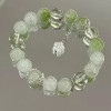 [100 Boxed Wholesale] Night Market Temple Fair Exhibition Stall Bracelet Glazed Glass Hand Decoration New Chinese Style Popular Style
