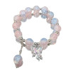 [100 Boxed Wholesale] Night Market Temple Fair Exhibition Stall Bracelet Glazed Glass Hand Decoration New Chinese Style Popular Style