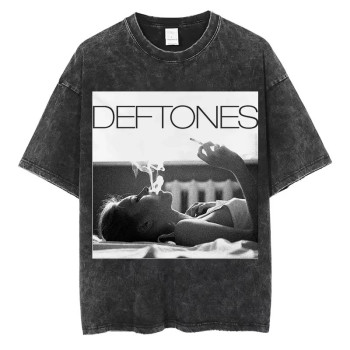 230g European size cross-border Nostalgic Hip Hop Deftones Men Women Oversized S