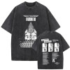 Cross-border European cotton European station pure cotton short-sleeved T-shirt women's loose casual trendy brand personality street mid-length versatile