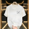 European code cross-border trendy brand printed short-sleeved T-shirt men's summer 2026 new half-sleeved trendy versatile tops for men