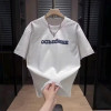 European code cross-border short-sleeved men's hot style 2026 new casual fashion T-shirt summer versatile boys' clothes advanced