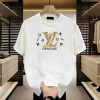 Cross-border cotton American retro trendy brand casual versatile short-sleeved T-shirt men's summer new style heavy loose lazy style