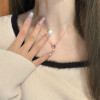 Japanese and Korean ins pendant necklace women's sweater chain style versatile clavicle chain neck necklace