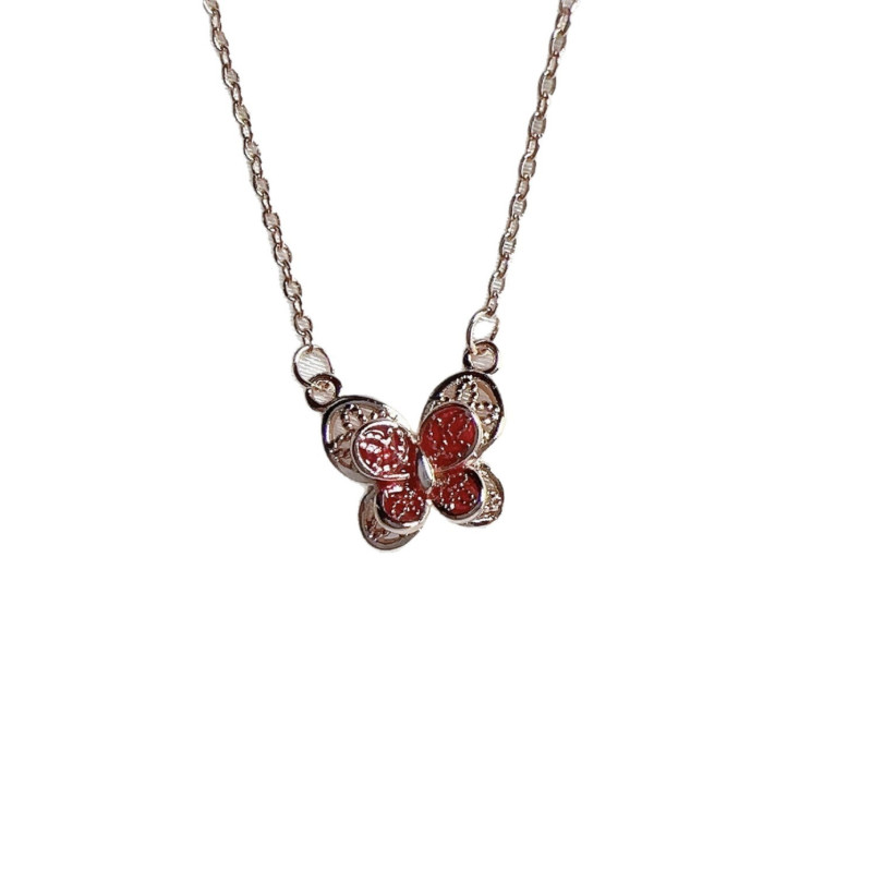 Japanese and Korean ins pendant necklace women's sweater chain style versatile clavicle chain neck necklace