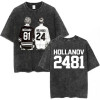 230g European size cross-border European size washed short-sleeved Heated Rivalry Shane Hollander‌