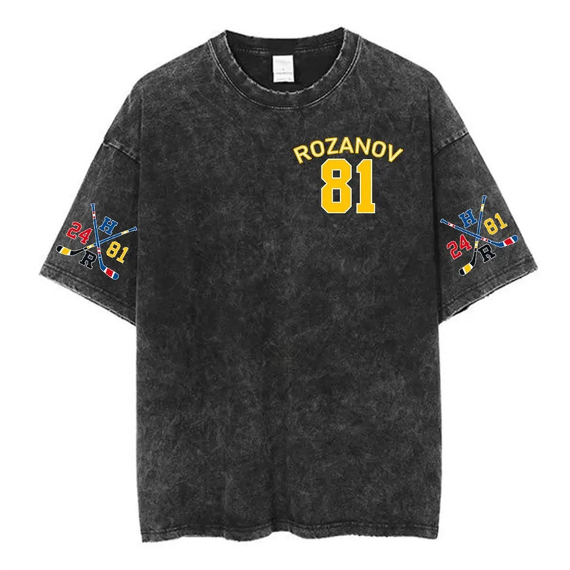 230g European size cross-border European size washed short-sleeved Heated Rivalry Shane Hollander‌