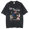 European size 230g cotton Life Is Strange Cotton T-shirt Short Sleeve Custom