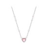 Love necklace women's light luxury niche high-end design sweet girl heart versatile ins clavicle chain wholesale