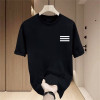 Cross-border European code American fashion brand ins men's printed short-sleeved T-shirt summer new trend men's and women's versatile round neck body