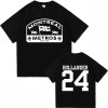 European code cross-border [Cross-border European code] Dutch 24 T-shirt TV show fierce competition Rozanov 81 male