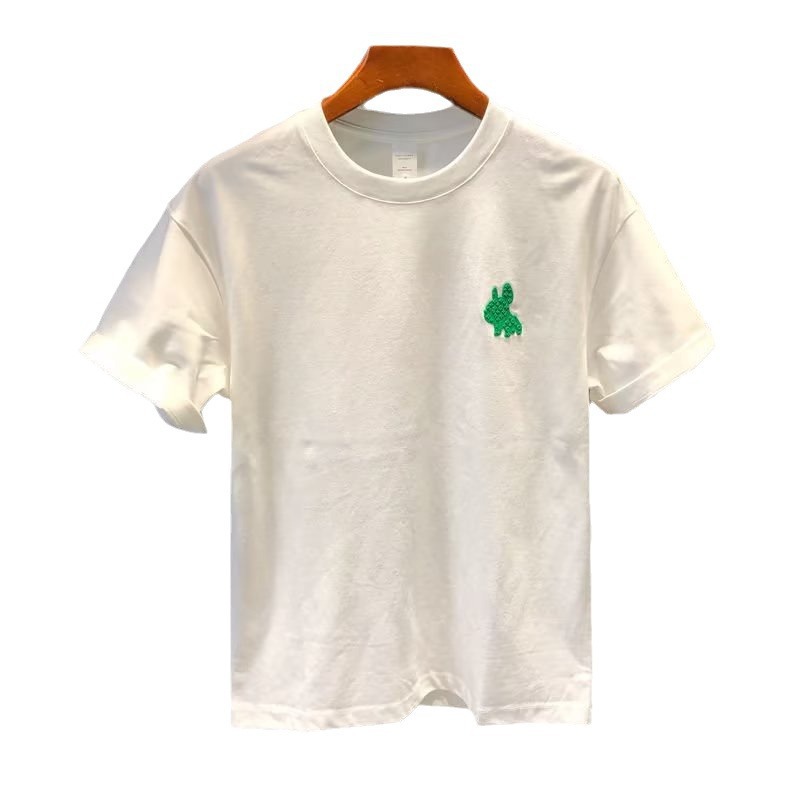 Cross-border cotton men's short-sleeved T-shirt 2026 summer new men's trendy casual Korean style round neck printed short-sleeved t-shirt