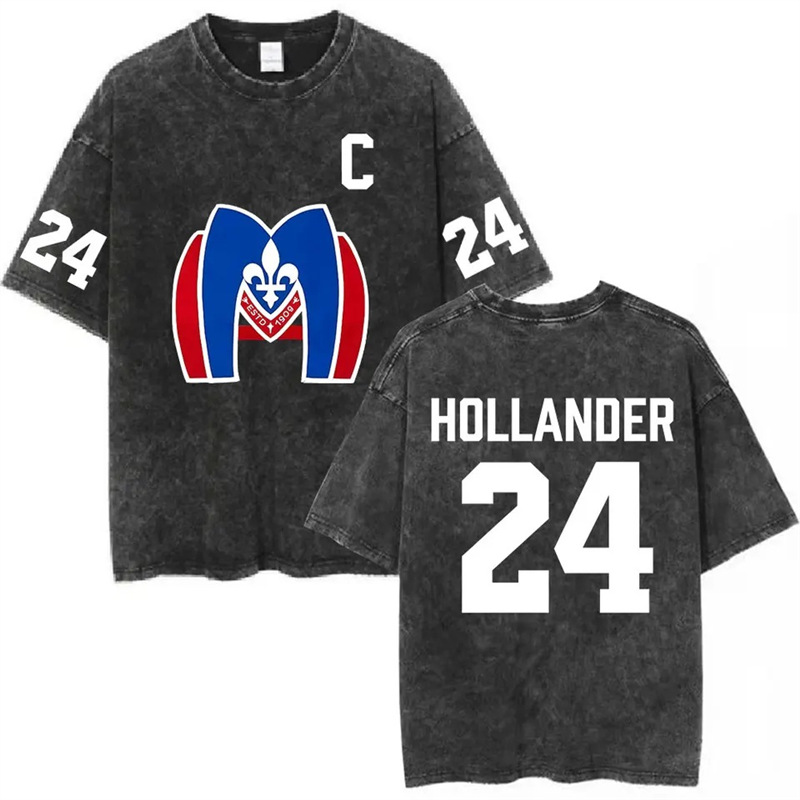 230g European size cross-border European size washed short-sleeved TV Series Heated Rivalry Scott H