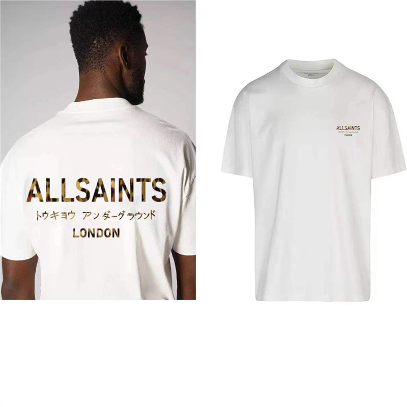 European code cross-border Hong Kong fashion brand five-quarter sleeve large size T-shirt men's loose college student short-sleeved men's fashion handsome 5