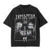 European size 230g cotton Clair Obscur Expedition 33 Washed T Shirts Streetw