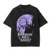 European size 230g cotton Clair Obscur Expedition 33 Washed T Shirts Streetw