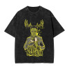 Cross-border 230g washed distressed cotton BMTH Bring Me The Horizon Washed T Shirt M