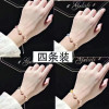 Popular star and moon bracelet for women, niche design, high-end bracelet, Korean version, trendy Internet celebrity, fashionable and elegant