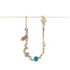 Popular star and moon bracelet for women, niche design, high-end bracelet, Korean version, trendy Internet celebrity, fashionable and elegant