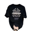 European code cross-border 2026 new summer heavy cotton T-shirt men's American fashion brand loose and casual