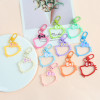 Creative cartoon KT cat bow keychain pendant cute female bag diy decoration small gift jewelry wholesale