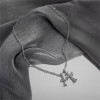 2022 new cross necklace for men, luxury niche hip-hop brand pendant design, high-end female ins