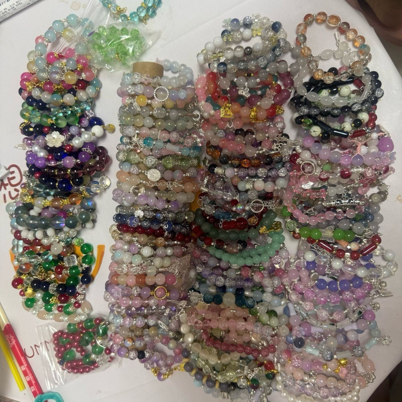 [Hot Style] New Year’s Eve Market Temple Fair Design Bracelet New Chinese Style Packaging Bracelet Wholesale