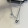 Black and white checkered bear necklace X164 
