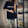European cotton T260g heavy cotton oversize short-sleeved T-shirt men's summer 2026 new loose couple half