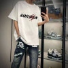 European cotton T260g heavy cotton oversize short-sleeved T-shirt men's summer 2026 new loose couple half