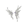 New long bow tassel earrings high-end retro slim earrings