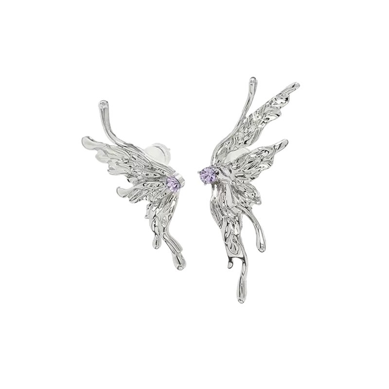 New long bow tassel earrings high-end retro slim earrings