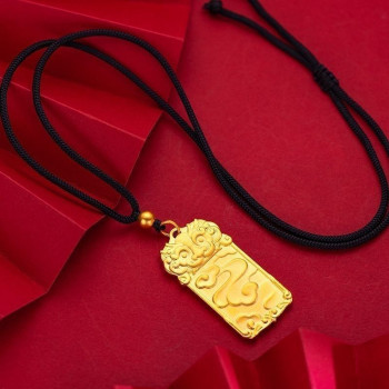 Kirin Ping'an Xiangyun Wushi brand men's and women's Nafu pendant Chinese sweater chain pendant