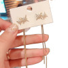 Can pull-tab earrings for women niche design high-end cold style earrings 2026 new trendy ins earrings
