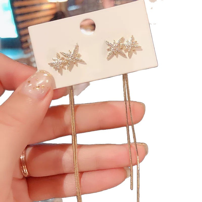 Can pull-tab earrings for women niche design high-end cold style earrings 2026 new trendy ins earrings