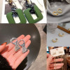 Can pull-tab earrings for women niche design high-end cold style earrings 2026 new trendy ins earrings