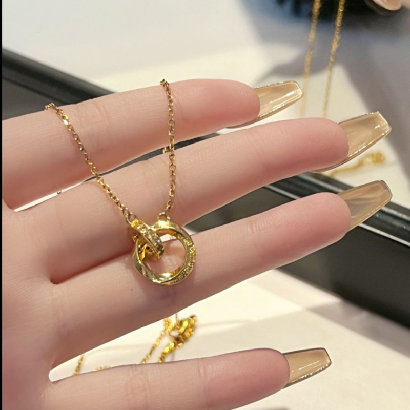 Small deer antler necklace female niche design pendant simple forest style clavicle chain temperament light luxury gift to girlfriend