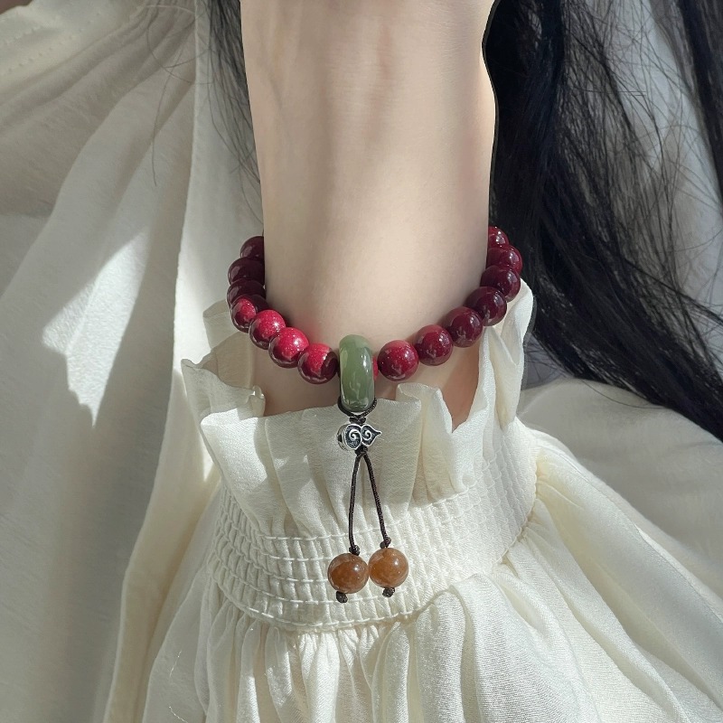 Give Mom a New Chinese Style Bracelet on Goddess Day 2026 New High-Looking Exquisite Chinese Style Whitening Bracelet Chinese Style Women