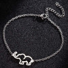 Cross-border small commodities new bohemian style lucky elephant pendant bracelet cute animal elephant versatile hand jewelry