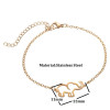 Cross-border small commodities new bohemian style lucky elephant pendant bracelet cute animal elephant versatile hand jewelry