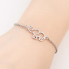 Cross-border small commodities new bohemian style lucky elephant pendant bracelet cute animal elephant versatile hand jewelry