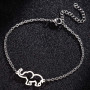 Cross-border small commodities new bohemian style lucky elephant pendant bracelet cute animal elephant versatile hand jewelry