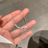 Fashion high-end necklace for women, ins design style, sweet temperament and versatile clavicle chain, the same popular style on Douyin