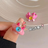 The little monsters are gathered~Childlike and cute one-eyed monster ring for women with unique niche design and open-ended ring